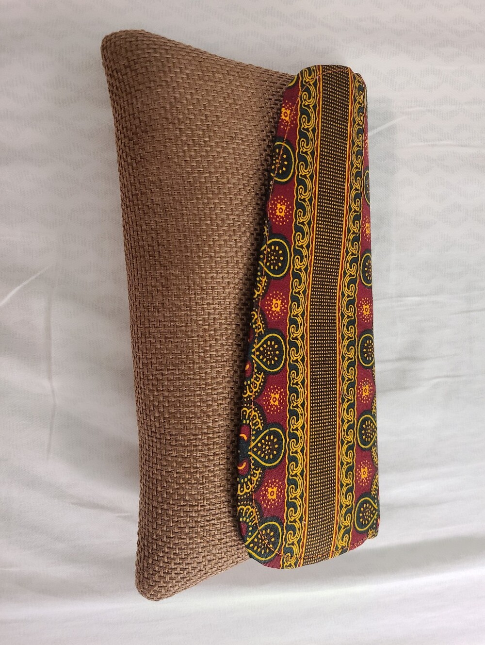 Colorful Woven Kenyan Clutch